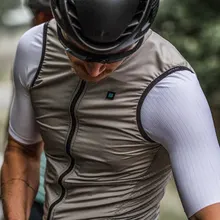 Профессиональный командный легкий ветрозащитный жилет для велоспорта наивысшего качества, верхняя одежда для велоспорта, куртка без рукавов для велоспорта, жилет из сетчатой ткани на спине