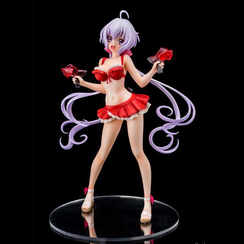 Аниме Senki Zessho Symphogear купальники Криса юкина Ver. Экшн-фигурка из ПВХ Коллекционная