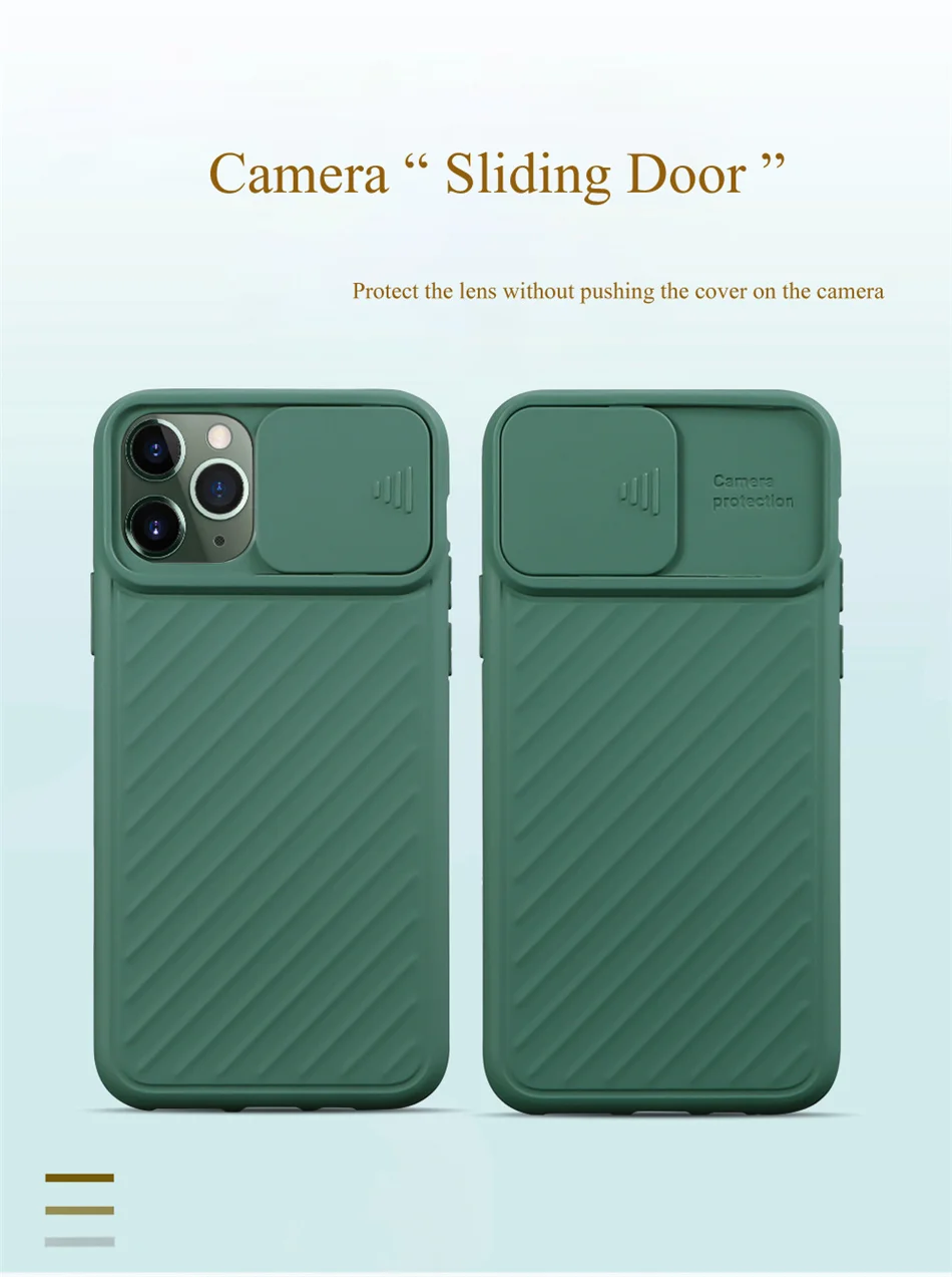  protective lens sliding phone case Silicone soft shell Case Cover (17)