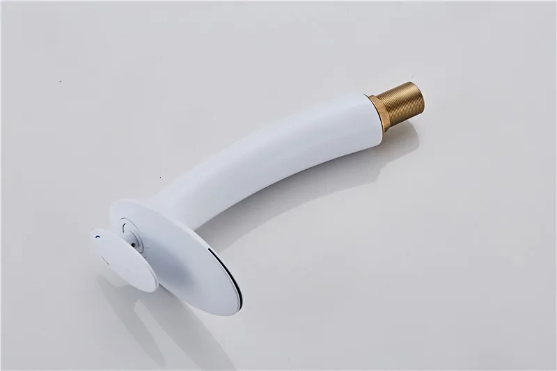 Solid brass faucet cold and hot bathroom faucet waterfall mixing faucet