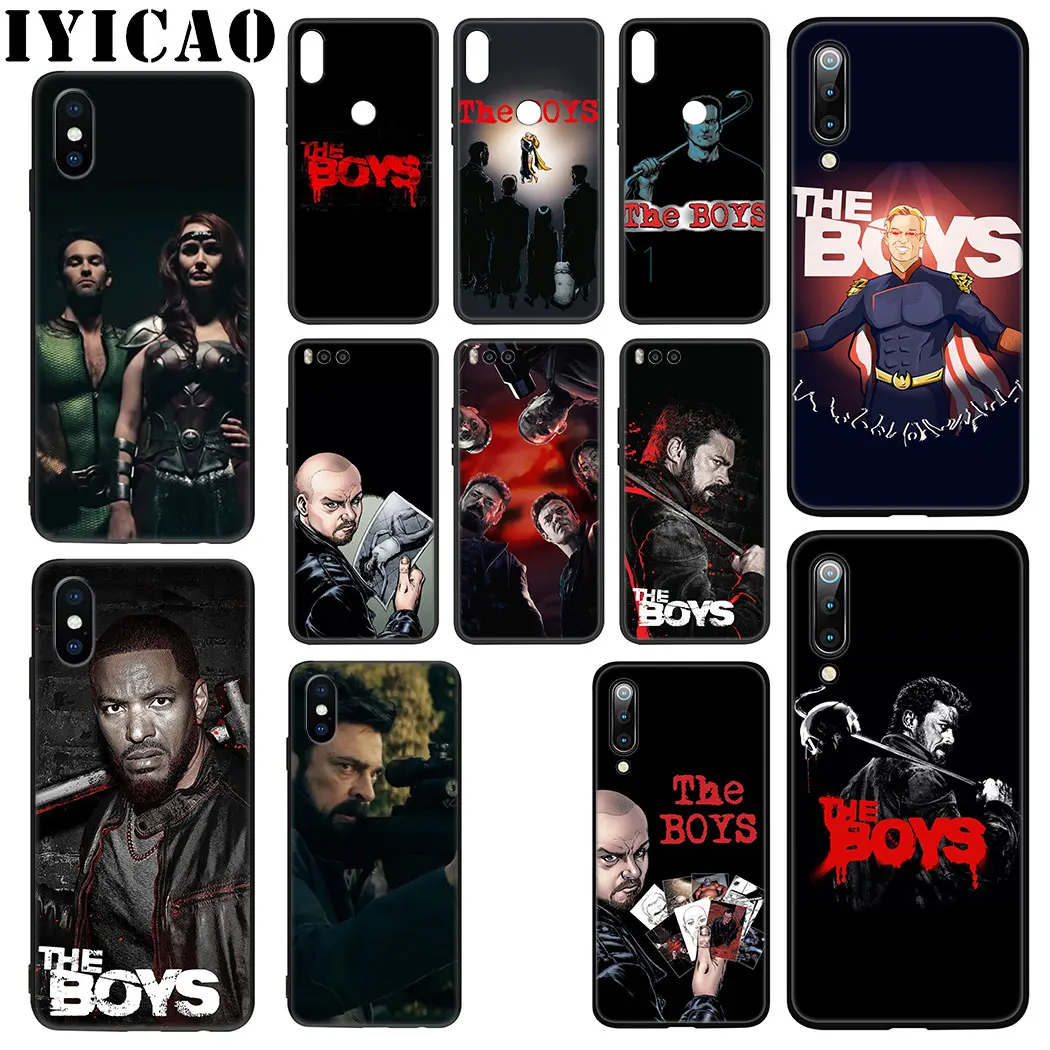 IYICAO TV The Boys Soft Case for Xiaomi Mi 10 9 8 A3 A2 9T Pro Lite A1 CC9 CC9E 5X 6X Cover |