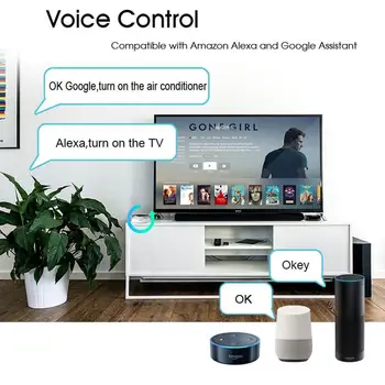 

Intelligent Smart Remote Controller WIFI+IR Switch Automation Home Air Condition TV Google TUYA Voice Contro Smart Life Universa