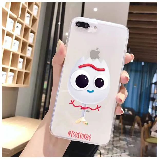 TPU Мультяшный форки чехол для телефона Samsung gаlaxy S6 7 8 9 Note 8 9 Edge забавная история игрушек Мягкая силиконовая задняя крышка с буквенным принтом Fundas Coque - Цвет: TPU