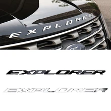 Explorer capa adesivo emblema emblema adesivo para ford explorer 5 2013 2017 2019 explorer cabeça do carro decalques adesivos e decalques