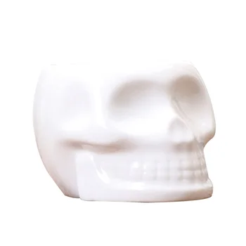 

1pc Flower Pot Stylish Ceramic Chic Cactus Container Flowerpot Succulent Planter for Home Office