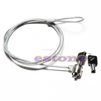 Notebook Laptop Computer Lock Security Security China Cable Chain With Key New