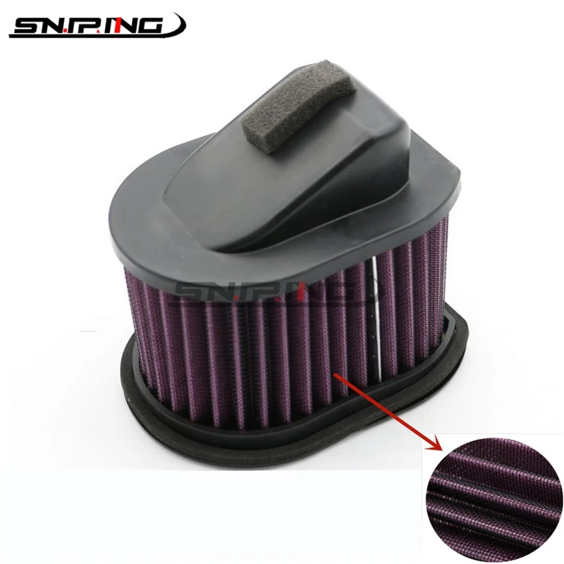 

Motorcycle Air Cleaner Filter Element For Kawasaki Z800 2013-2016 Z750 ZR750 2004-2012 Z1000 ZR1000 2004-2009 Air Filter