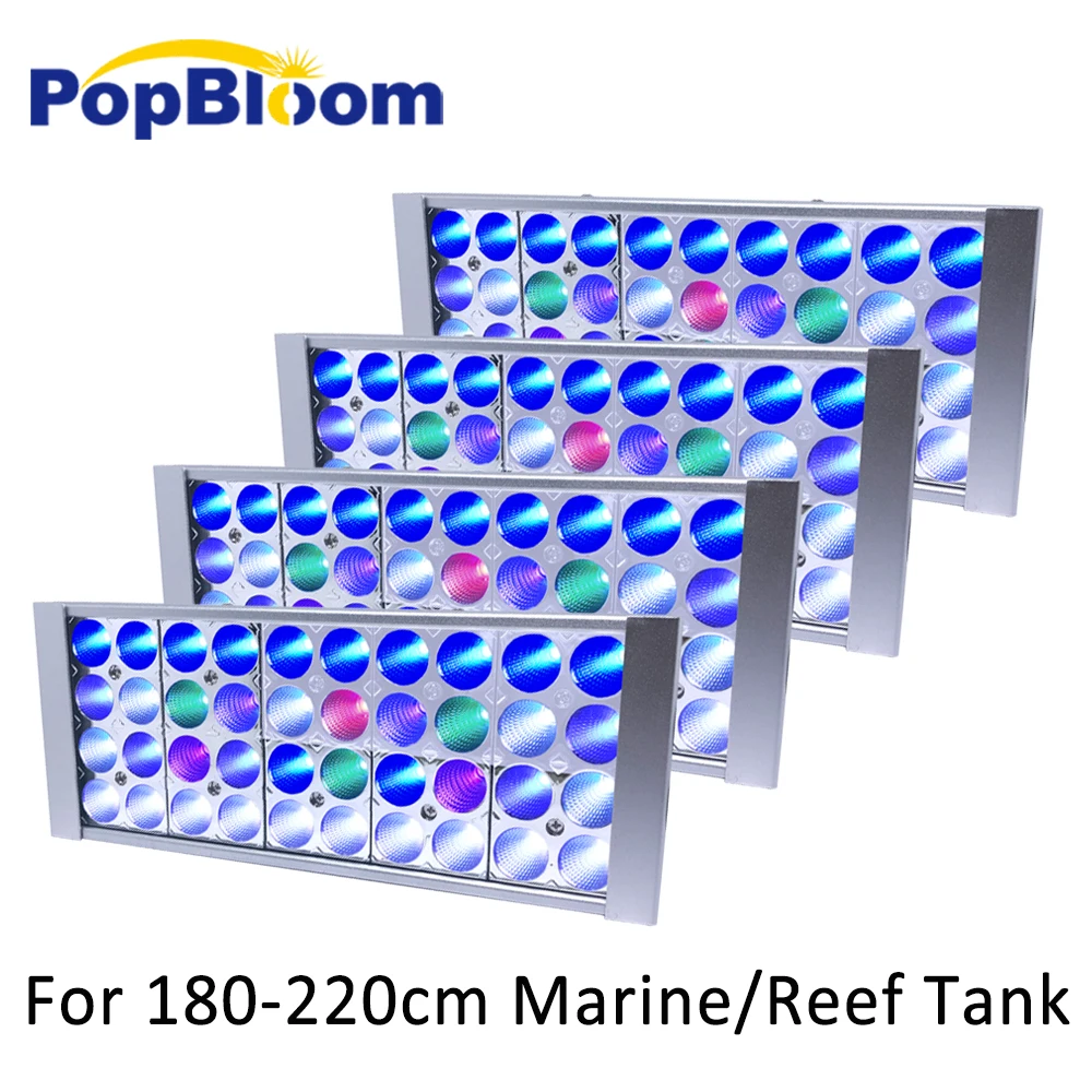 

PopBloom aquarium fishing led Aquarium Fish tank light Marine aquarium light Reef Marine tank with smart controller Turing30