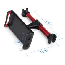 Универсальный автомобильный держатель на подголовник 4-11 дюймов, регулируемый автомобильный держатель для nintendo Switch, вращение на 360 градусов