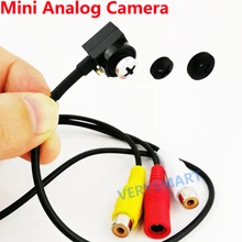 

HD Mini Analog Security Camera 3.7mm 90 Degree 700TVL Small Color Mini CCTV Surveillance Camera with Microphone/Audio