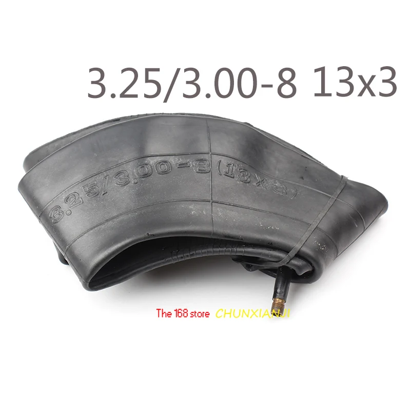 3.25/3.00-8 (13 x 3) Mini Chopper Front Wheel Inner Tube Straight Valve 8 Inch Wheelbarrow Scooters Go Kart ATV tire inner tube |
