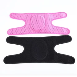 Genouillère confortable pour homme, 1 paire, S/M/L, pour les Sports de plein air, la course à pied, disponible en rose et en noir 