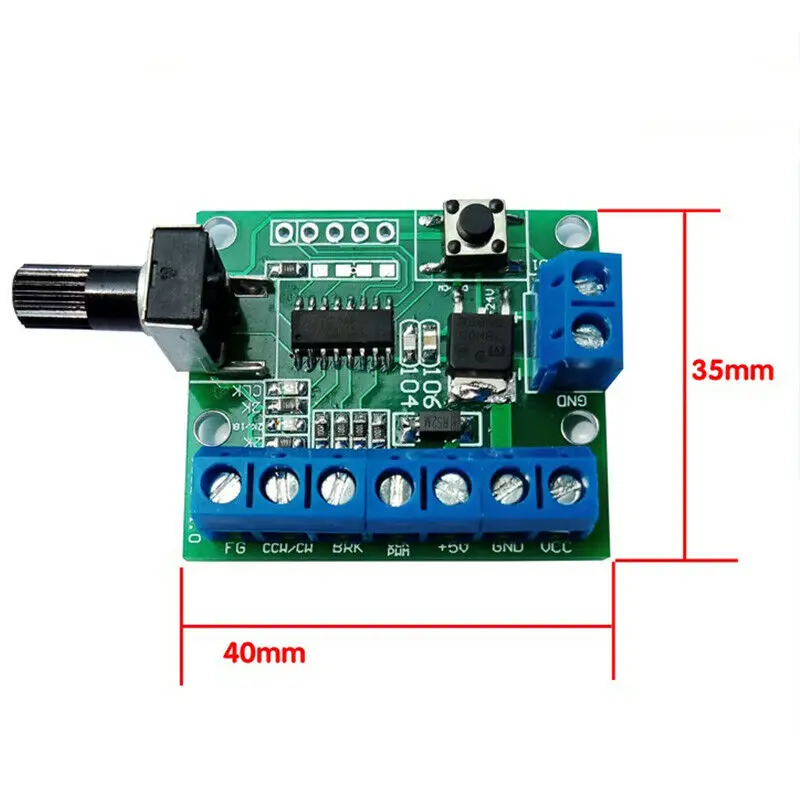 DC 12В-24В BLDC PWM CLK бесщеточный двигатель переключатель регулятора скорости