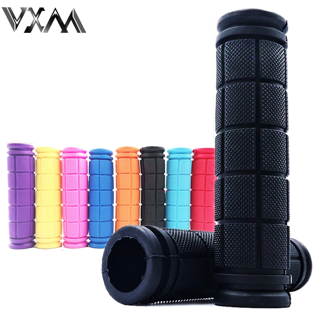 VXM велосипедные ручки на руль BMX /Road/ Mountain мягкие резиновые 10 цветов детали для