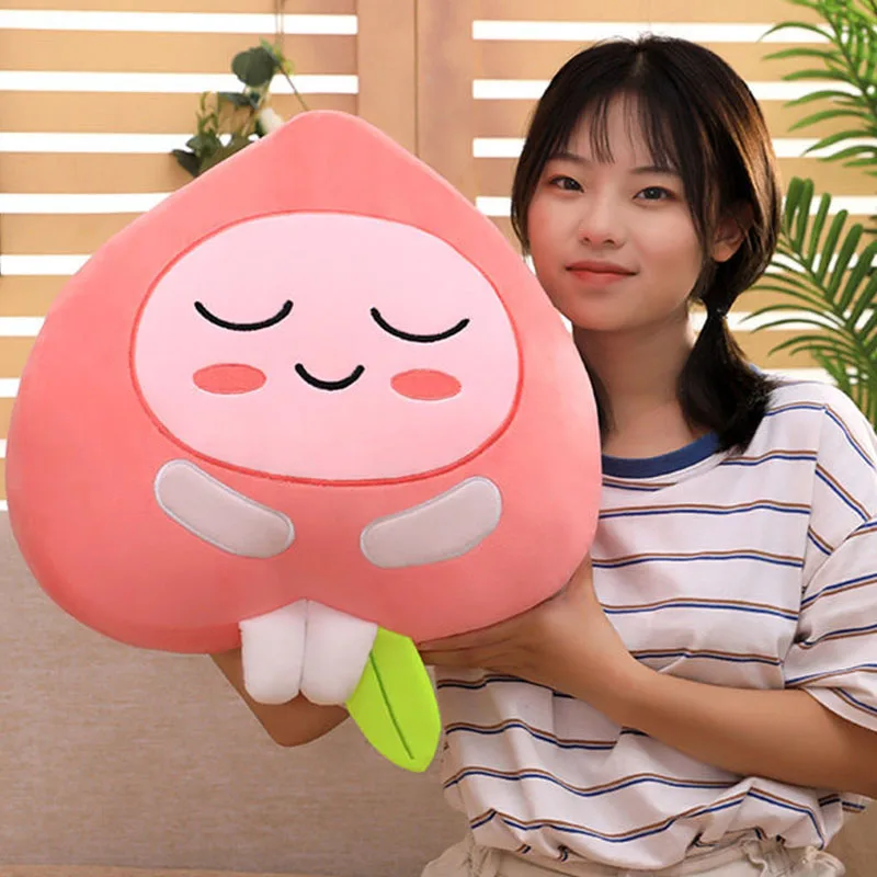 

Мультяшные плюшевые игрушки, мягкая фруктовая Подушка, кукла, мягкая игрушка для дивана, симпатичная подушка, украшение для дома, детские подарки