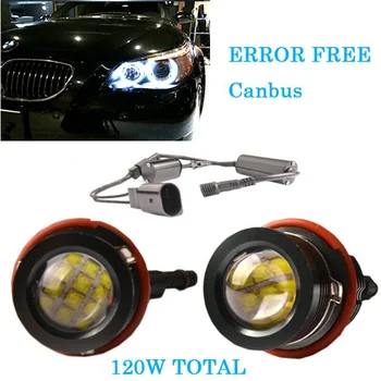 

For BMW 1-series E87 2004-2007 Angel Eyes Light Replacement 6000K DC 12V Heatproof Set