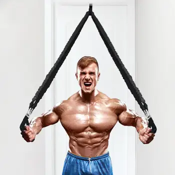 

Durable Chest Expander Fitness Pull Rope TPE Stretch Arm Apparatus Removable Muscle Training Equipment Puller Training Bands