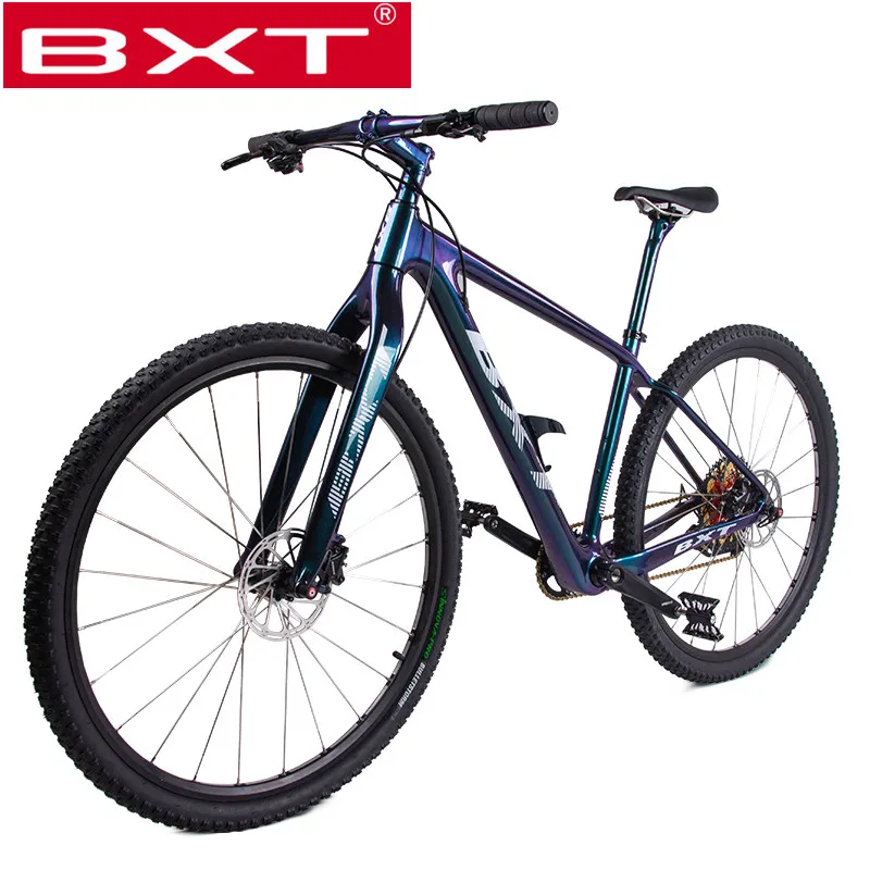 T800 карбоновый горный велосипед 12 Скоростей 29er двойной дисковый тормоз MTB полный