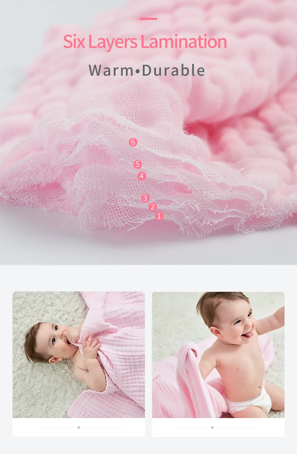 Шесть слоев чистого хлопка, детское Марлевое банное полотенце, seersuck, покрывало, детское махровое одеяло, покрывало, одеяло, объятия