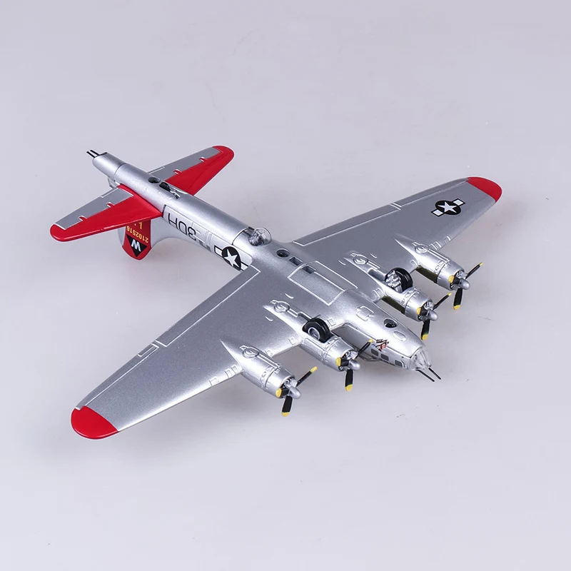 1/144 весы блоки 2-ой мировой войны классический бомбардировщик Боинг B17 самолета B 17 моделей детские игрушки подарки F Дисплей показать коллекции - Цвет: b