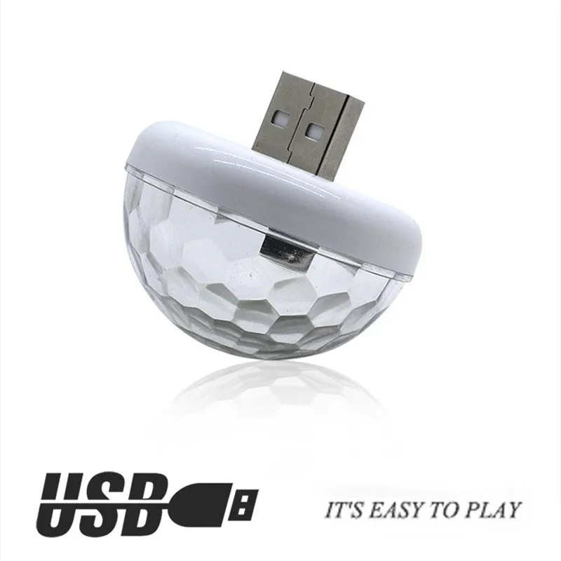 Новый многоцветный USB светодиодный автомобильный интерьерный светильник ing Kit