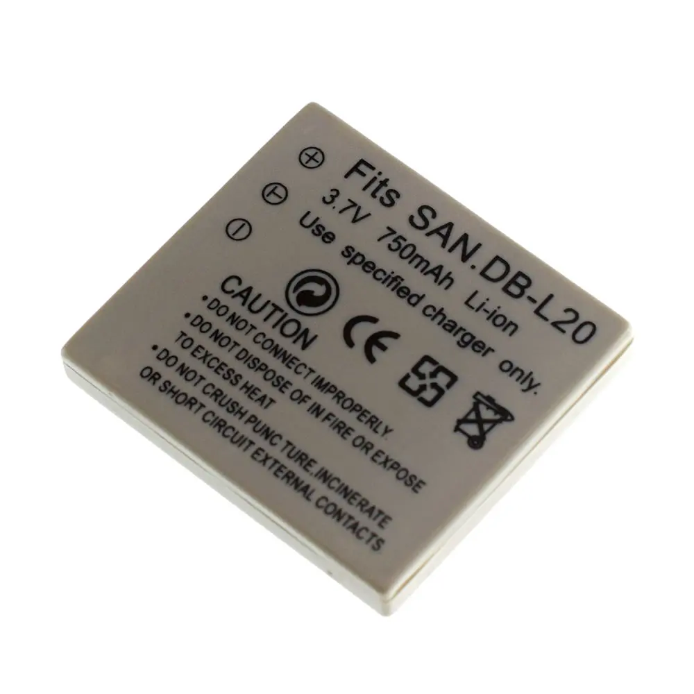 3x Batteria per Sanyo Xacti VPC-HD700EX 800mAh 4059827266805