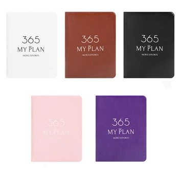 

Notebook Planner Journal Diary Grid Blank Daily Weekly Monthly Book Time Manage School Business