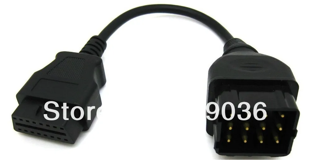 OBD 2 кабель для Renault 12 Pin OBD2 OBDII Автомобильный Кабель для AU/TO/COM CDP грузовиков диагностический адаптер для прибора Соединительный удлинитель