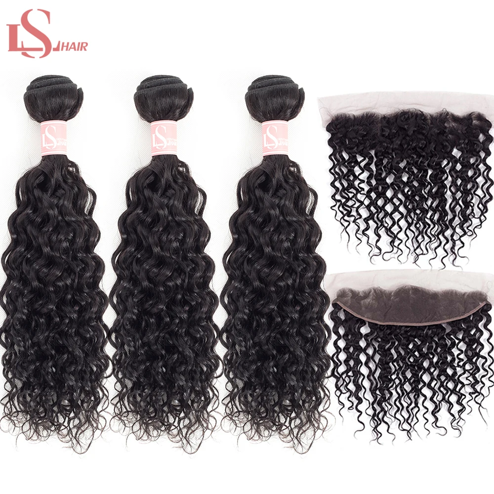 water wave bundles with frontal