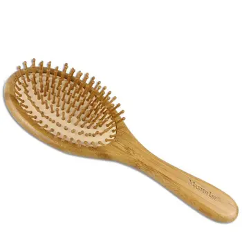 

Comb bamboo Airbag massage health care comb carbonized solid wood bamboo cushion anti-static hair combs travel