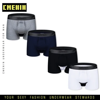 

4Pcs\lot Mens Boxers Cotton Underwear Men Boxer Homme Mens Underwear Boxershorts Men Boxers Sexy Boxer Shorts Gay Lingerie AD321