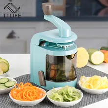 TTLIFE New Manual Vegetable Slicer Fruit Cutter Multifunctional Spiral Potato Carrot Cucumber Grater Salad Kitchen tool utensils TTLIFE New Manual Vegetable Slicer Fruit Cutter Multifunctional Spiral Potato Carrot Cucumber Grater Salad Kitchen tool utensils