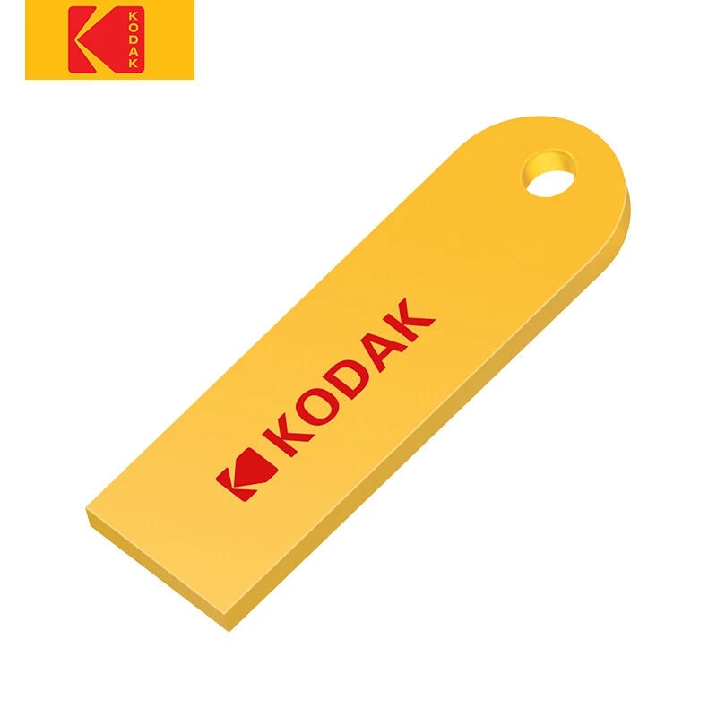 Мини-флешка Kodak K212, 16 ГБ, 32 ГБ, 64 ГБ, флеш-накопитель, флешка, USB 2,0, флешка memoria - Цвет: Цвет: желтый
