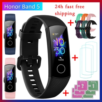 Huawei Honor Band 5 Fitness Bracelet BT4 2 Sleep Real Time Heart Rate Monitoring Waterproof Innrech Market.com