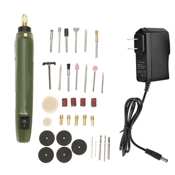 

Mini Drill Set Grinder Kit Electric Grinding Drilling Polishing Rotary Accessories Tool For Milling Polishing Drilling Cutting E