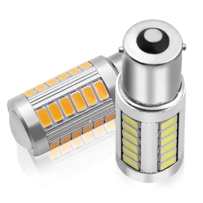 1156 P21/5 W BAY15D супер яркий 33 SMD 5630 5730 светодиодный Автомобильные стоп-сигналы Противотуманные фары 21/5w Автомобильные дневные ходовые огни 12V