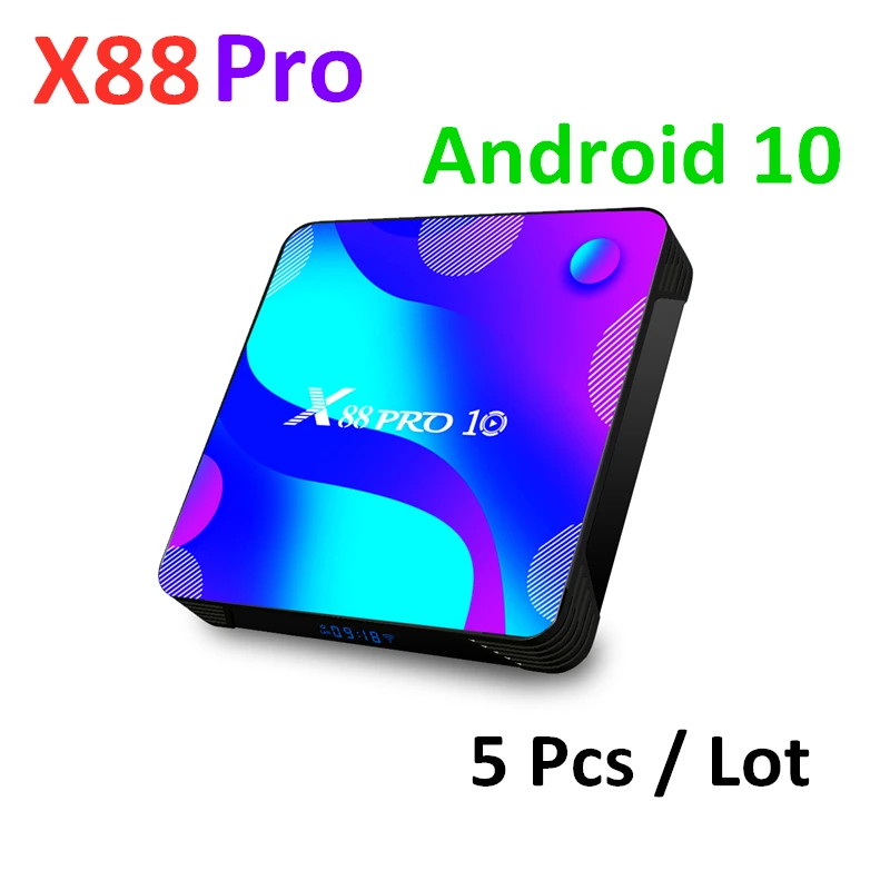 X88 Pro android 10 tv box DHL shipping set top box (1)