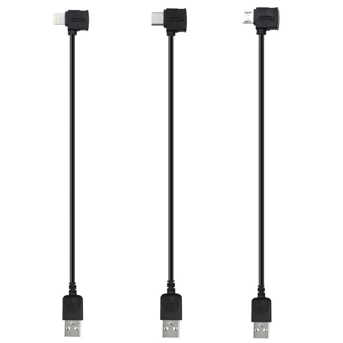 Кабель для зарядки и передачи данных 35 см USB Type C Micro Lightning DJI OSMO Mobile3|Чехлы