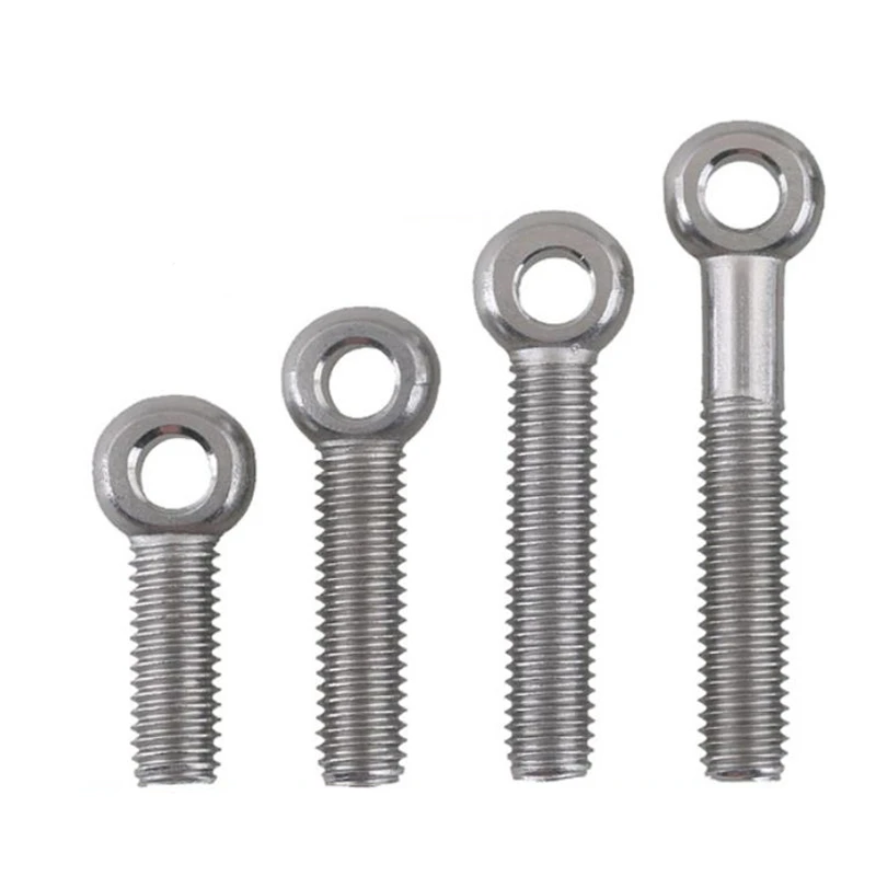 M5 M6 M8 M10 304 Stainless Steel Eye Bolt With Hole /rings Stud ...
