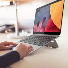 Складная подставка для ноутбука алюминиевая регулируемая настольная подставка для планшета настольная подставка для мобильного телефона для iPad Macbook Pro Air notebook