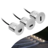 1W LED Step IP67 DC12V Outdoor Recessed Deck Light A1 A2 A3 Side View Waterproof Underground Lamp Sidewalk Wall Lighting 1