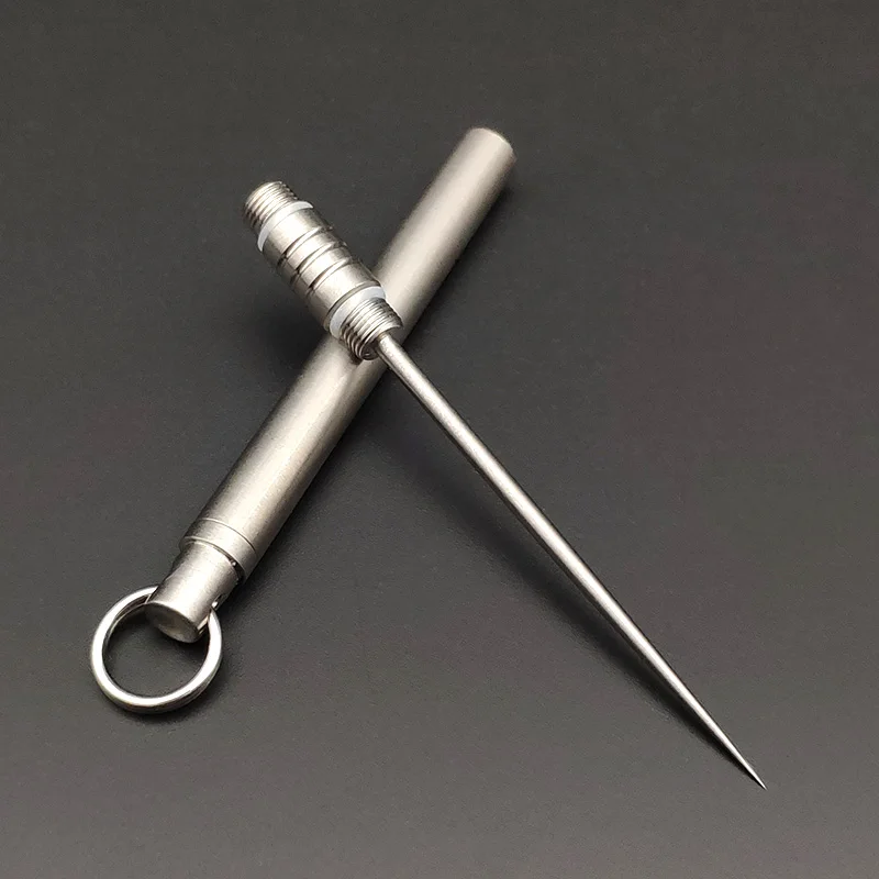 Tooth Pick Portable Metal Toothpick Multi functional Self defense Eco