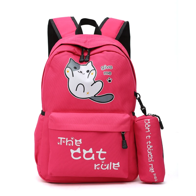 Женские холщовые рюкзаки с буквенным принтом, дорожная сумка через плечо, рюкзак для подростка, для девочек, рюкзак для ноутбука, школьная сумка для школьников