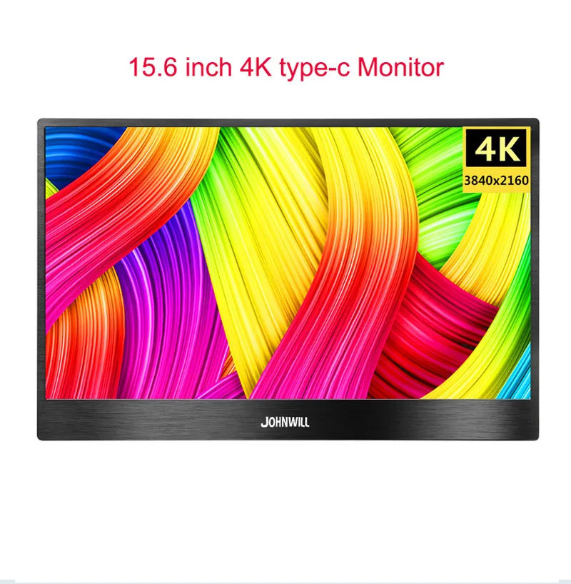 15,6 дюймов HD 4K ips портативный компьютерный игровой монитор ПК 13," lcd HDMI usb type C монитор 3840X2160 для игровых консолей PS3 PS4 - Цвет: 15.6 4K Monitor