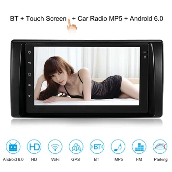 

Hot 7'' Android 6.0 2 Din Car Stereo Radio Player GPS Navigation Car Multimedia Player Fit for Toyota Camry 2002-06 American Ver