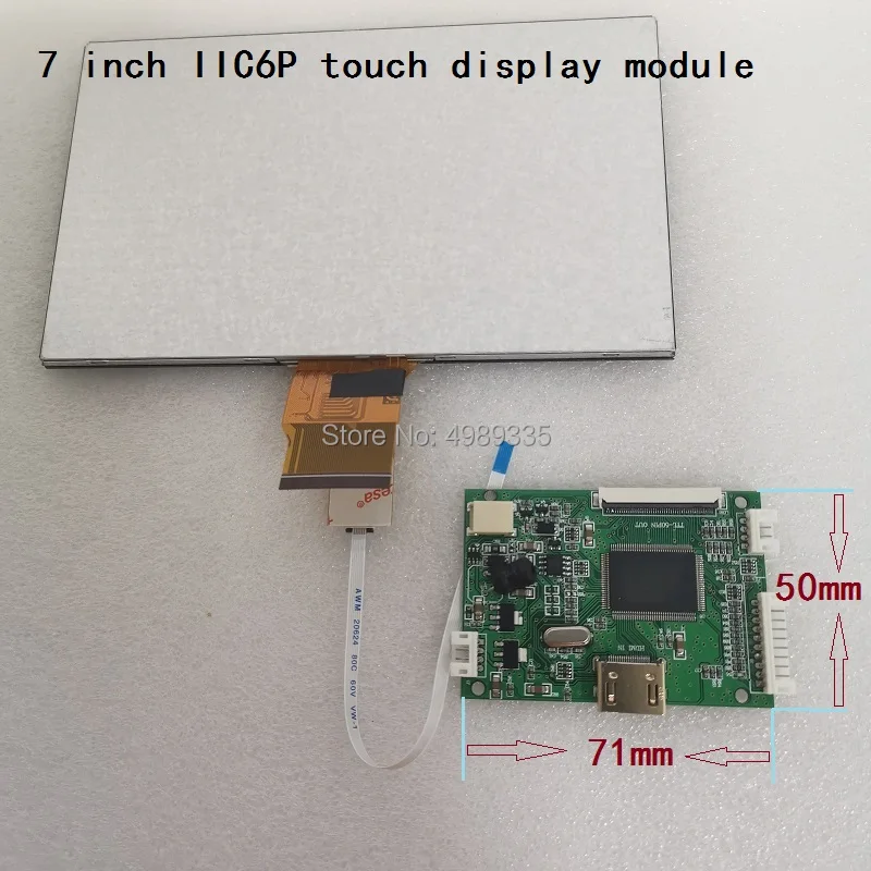IIC6P  뷮 7 ġ ġ ÷  ŰƮ, 1024x600ips, ü þ߰, LCD ȭ, ȵ̵,  