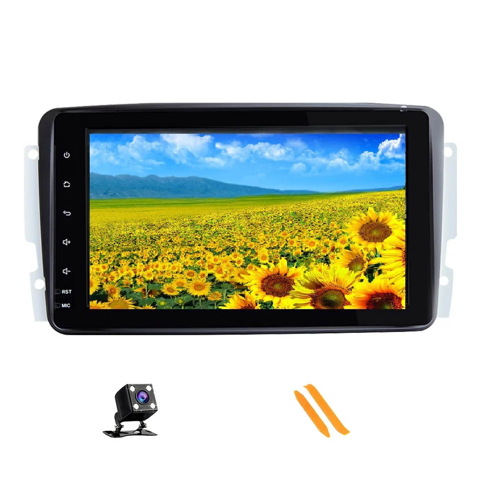 Автомобильный мультимедийный плеер ZLTOOPAI 2 Din радио GPS Android 10 для Mercedes Benz CLK W209 Vito W639
