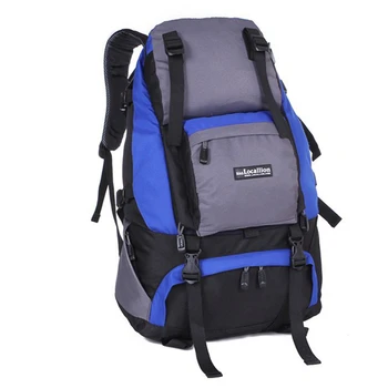 

50L Unisex Hiking Backpack Outdoor Travel Bag Waterproof Camping Rucksack Multifunction Climbing Package for Men Women Teenagers