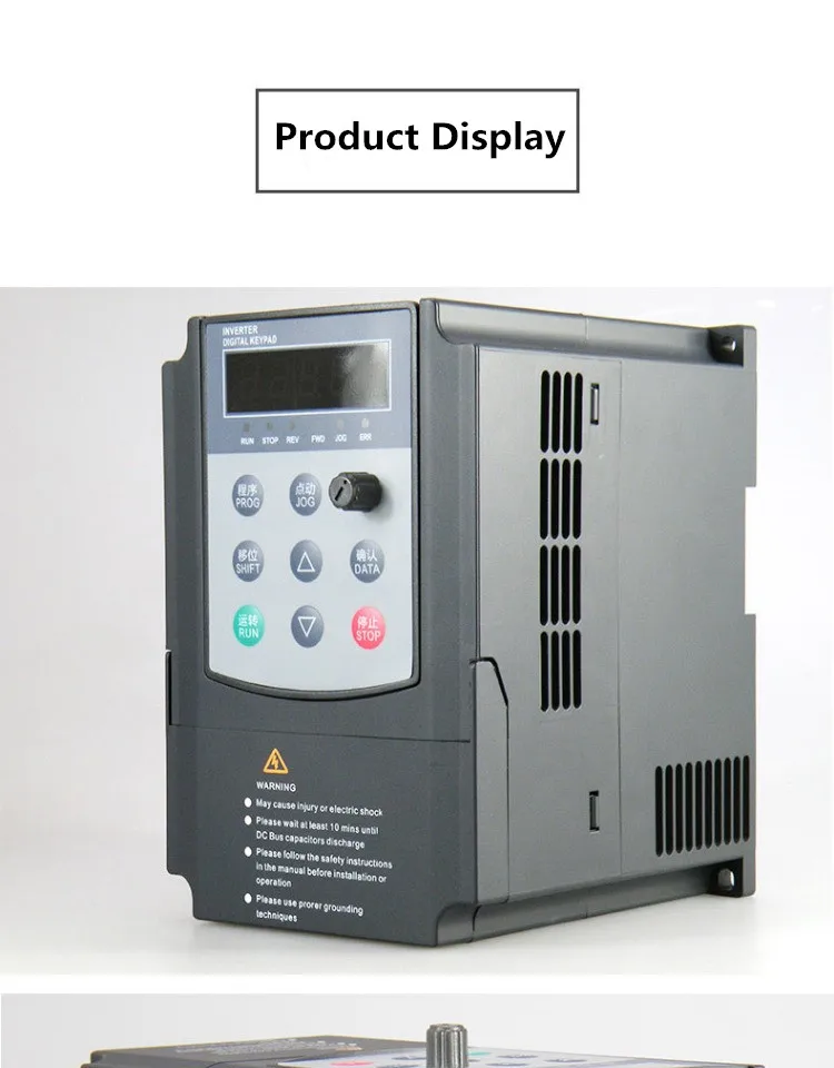 Инвертор 380V0. 75-1.5-2.2-3.7-4-5.5-7.5KW220v трехфазный регулятор оборотов(свяжитесь с клиентской службой перед покупкой