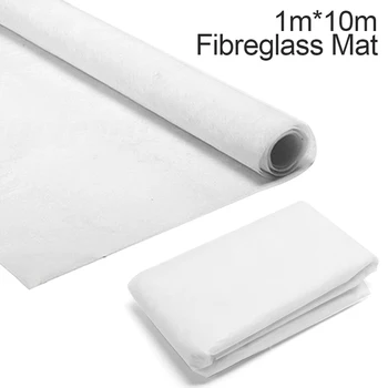 

1mx10m Fibreglass Mat Fiber Glass Cutting Fiber Cloth 30g Alkali-free Fiberglass Chopped Strand Matting for Resin Fabric